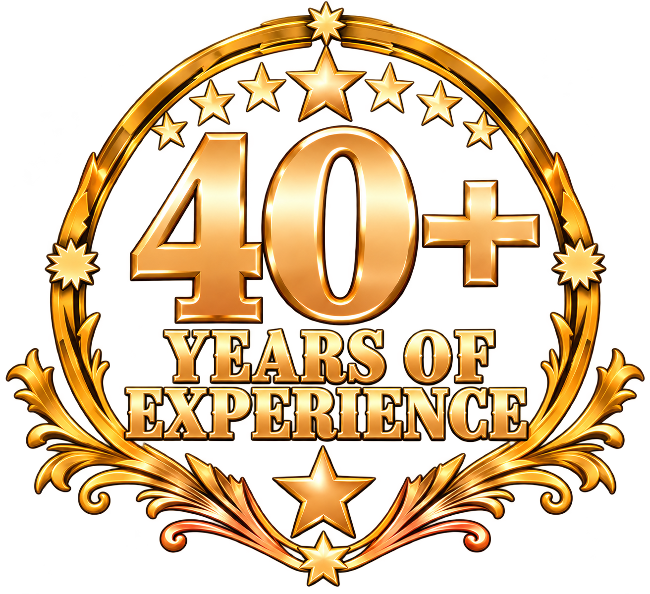 40+ years of experience