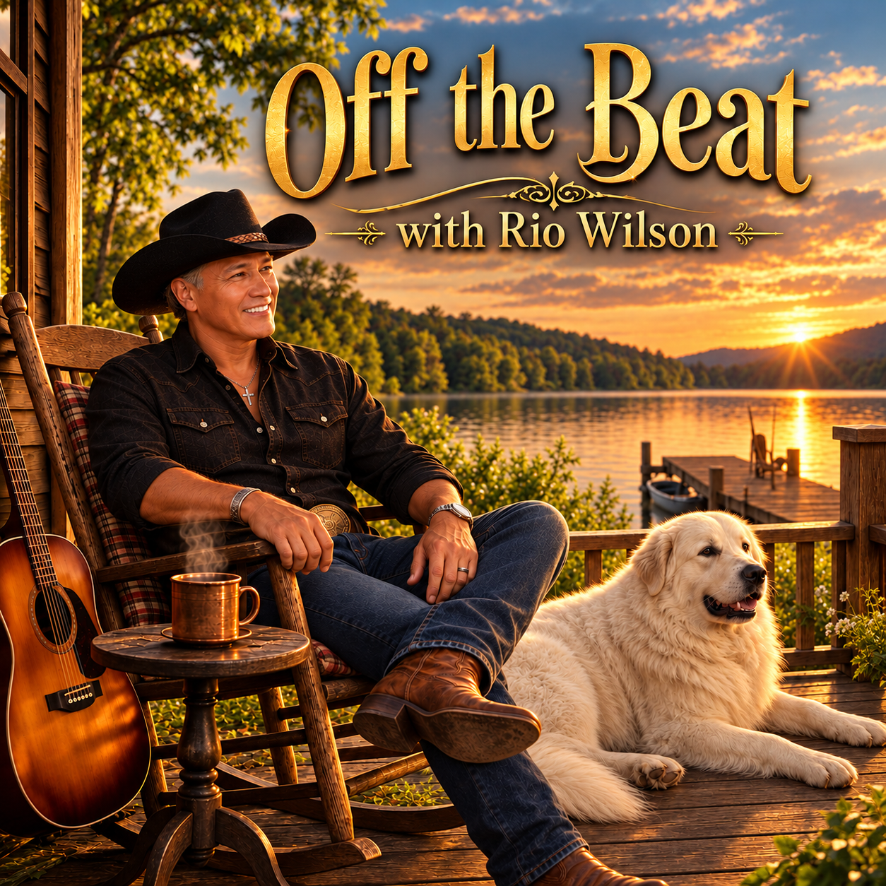 Off the Beat with Rio Wilson — lakeside porch artwork